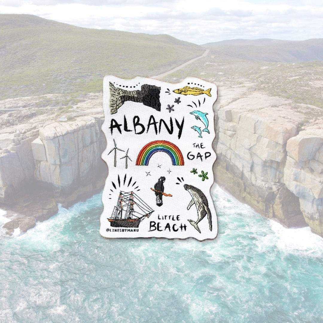 Albany Velcro Patch