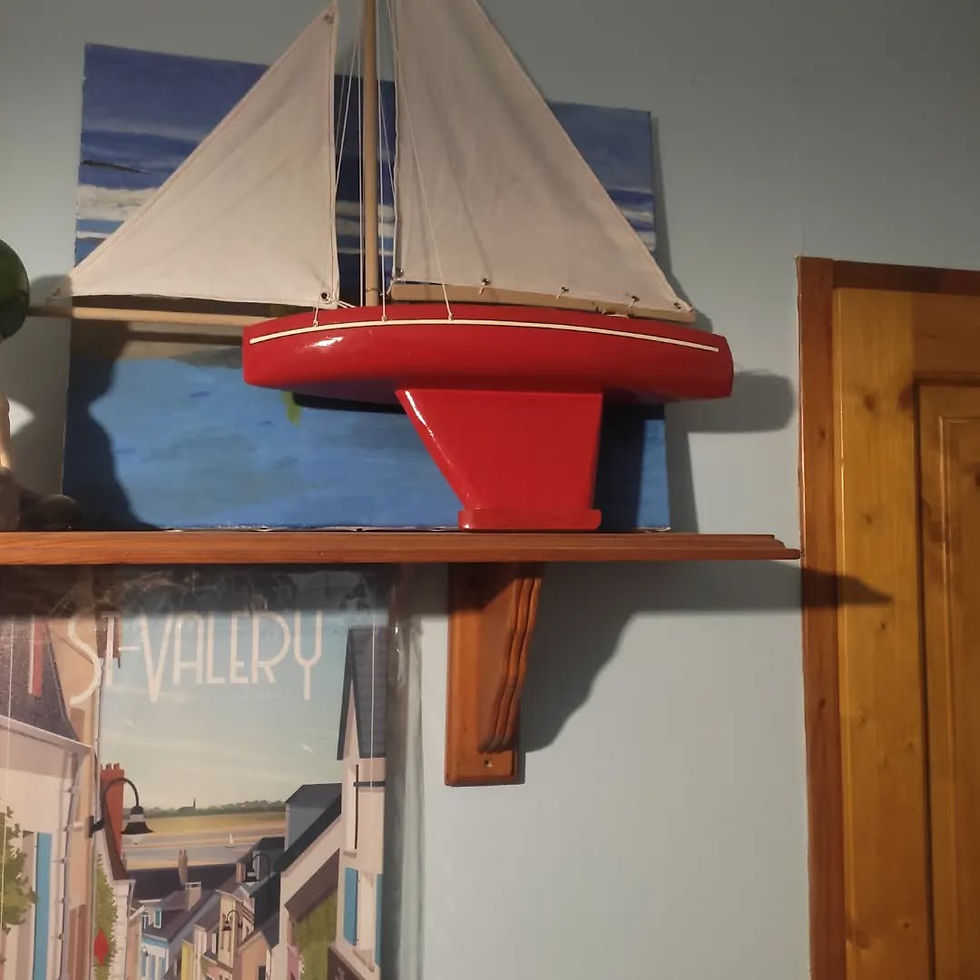 Miniature : Voilier de bassin course 1