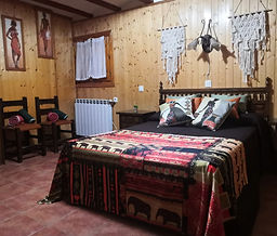 Apartamento rural con vistas a la montaña. 