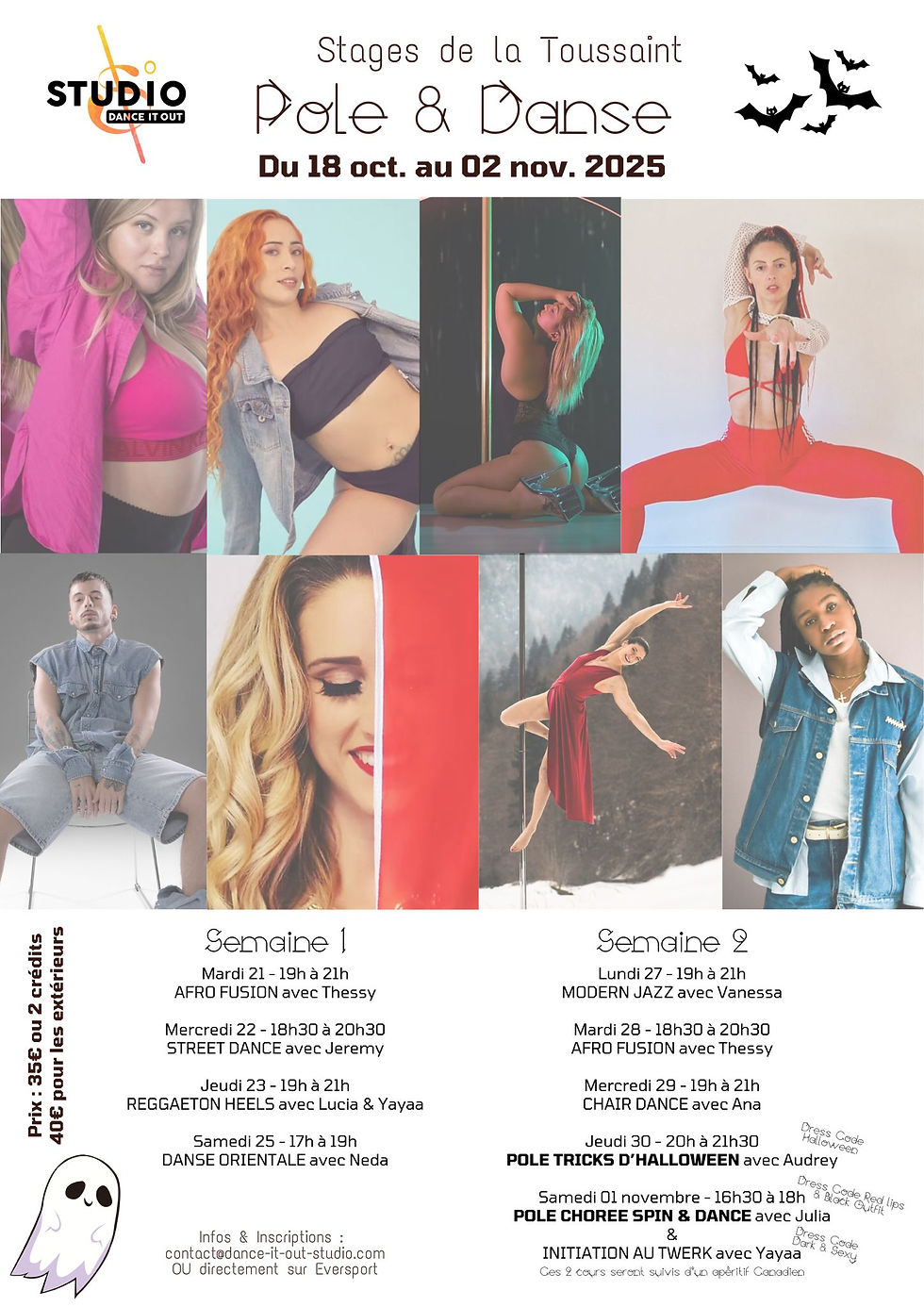 Halloween débarque au Dance It Out Studio Annecy : entre danse, twerk & pole, frissons garantis !