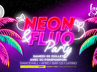 🎉 Samedi 5 juillet – La grande soirée Néon & Fluo Party du LadiesMouv Festival 2025 !