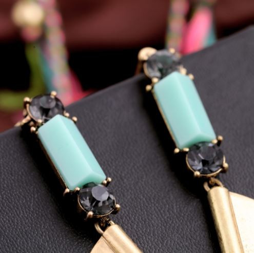 Miniatura: Retro colorful rope chain necklaces