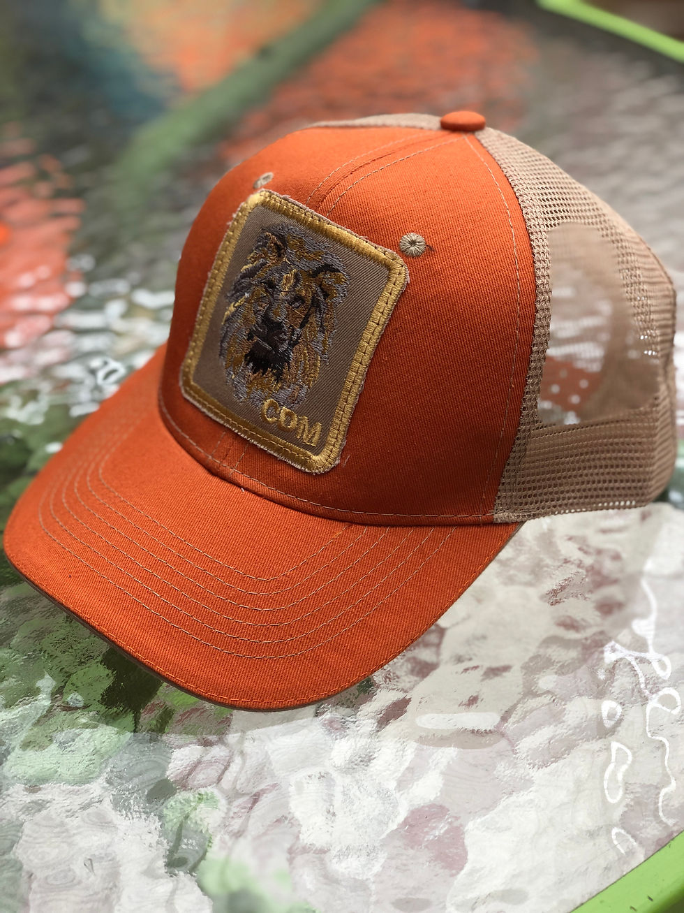 Miniatura: Gorra Marquense Anaranjada