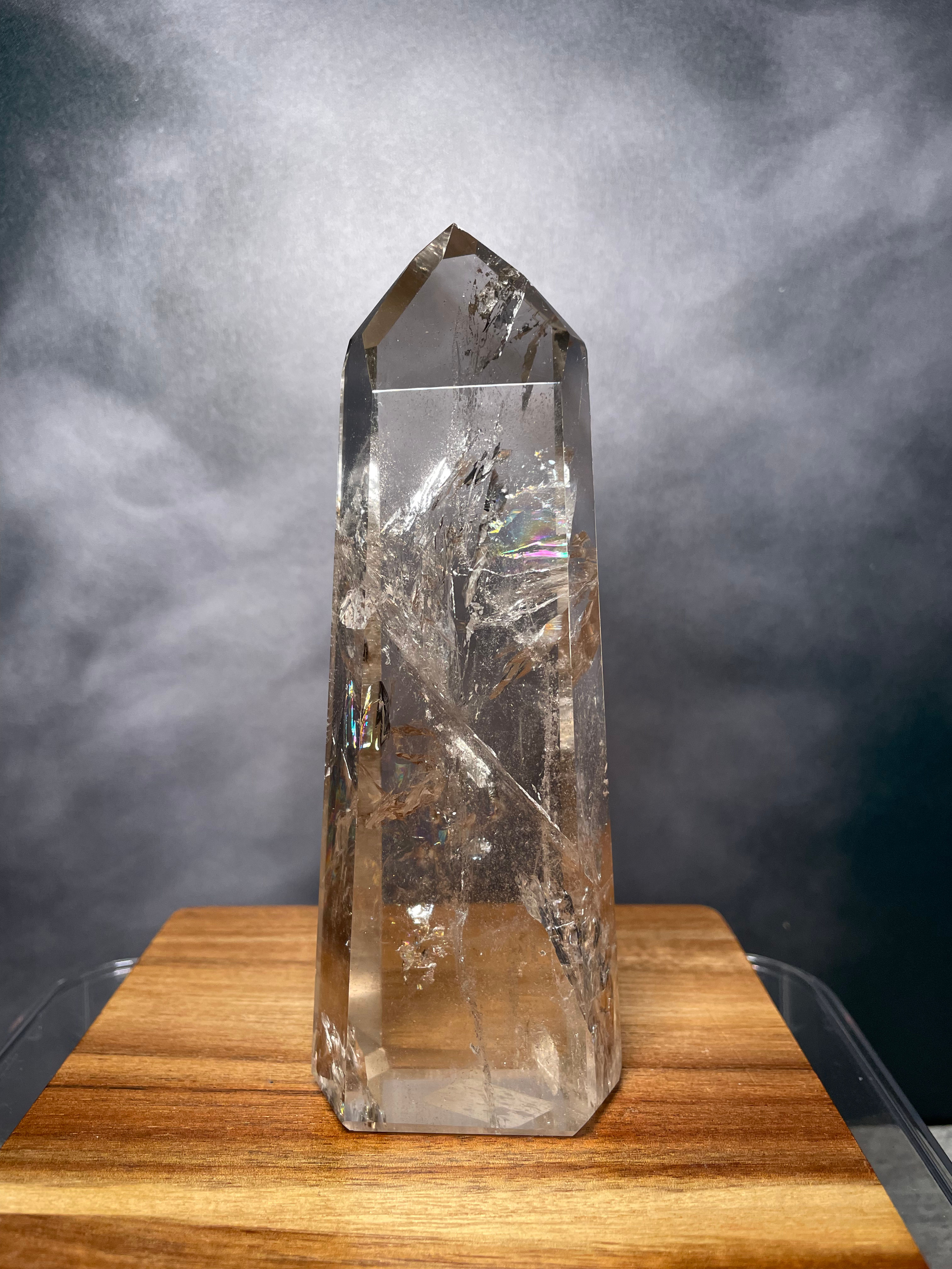 A Grade Smoky Quartz Tower