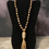 Thumbnail: Zebra Jasper and Buffalo Bone Energy Necklace 
