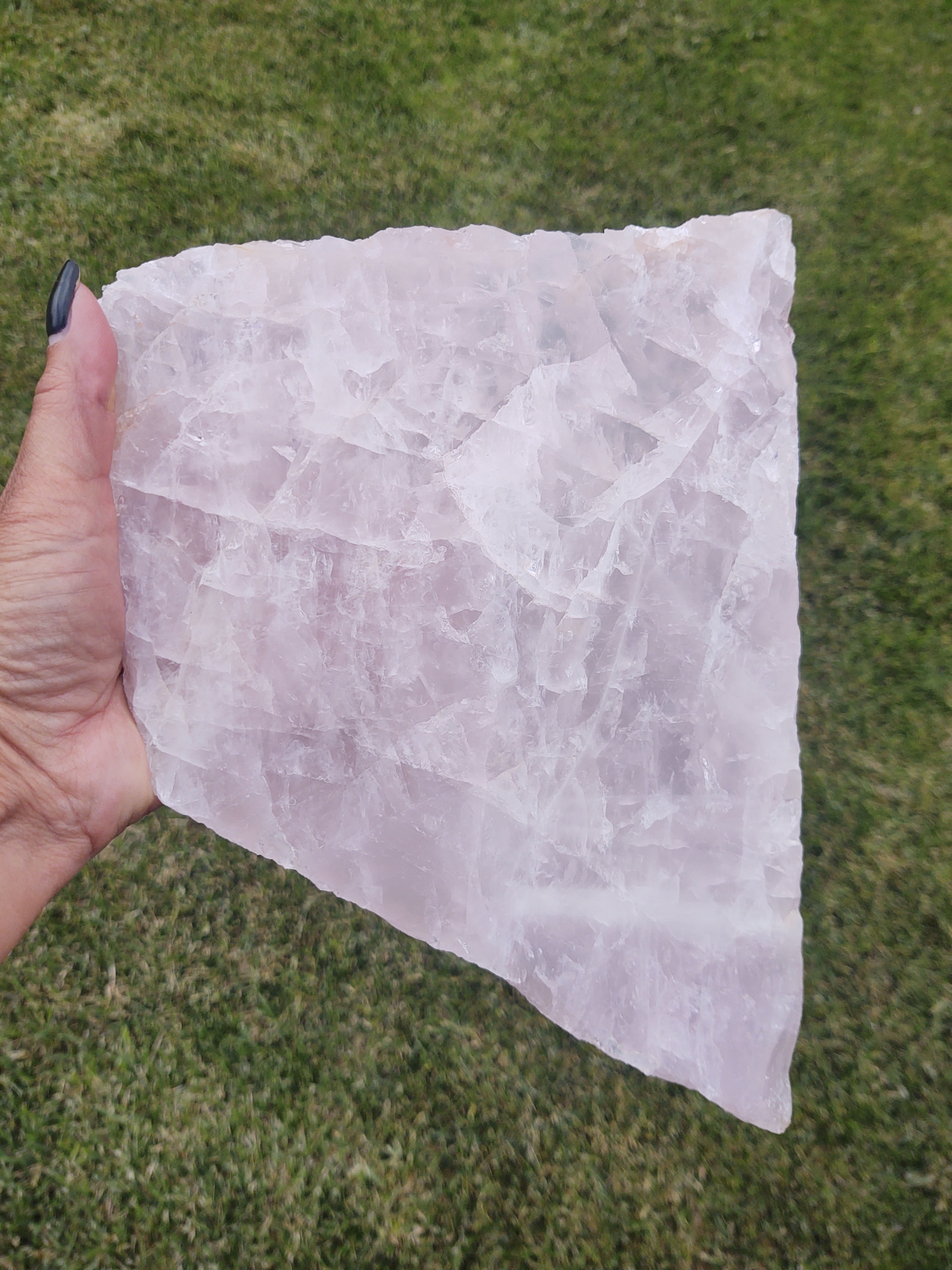 XL Rose Quartz Slab