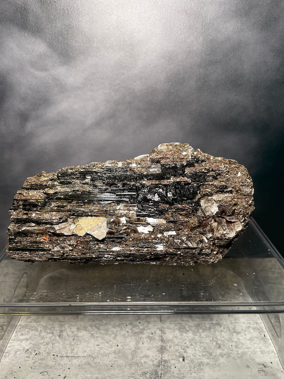 Thumbnail: Natural Black Tourmaline with Mica