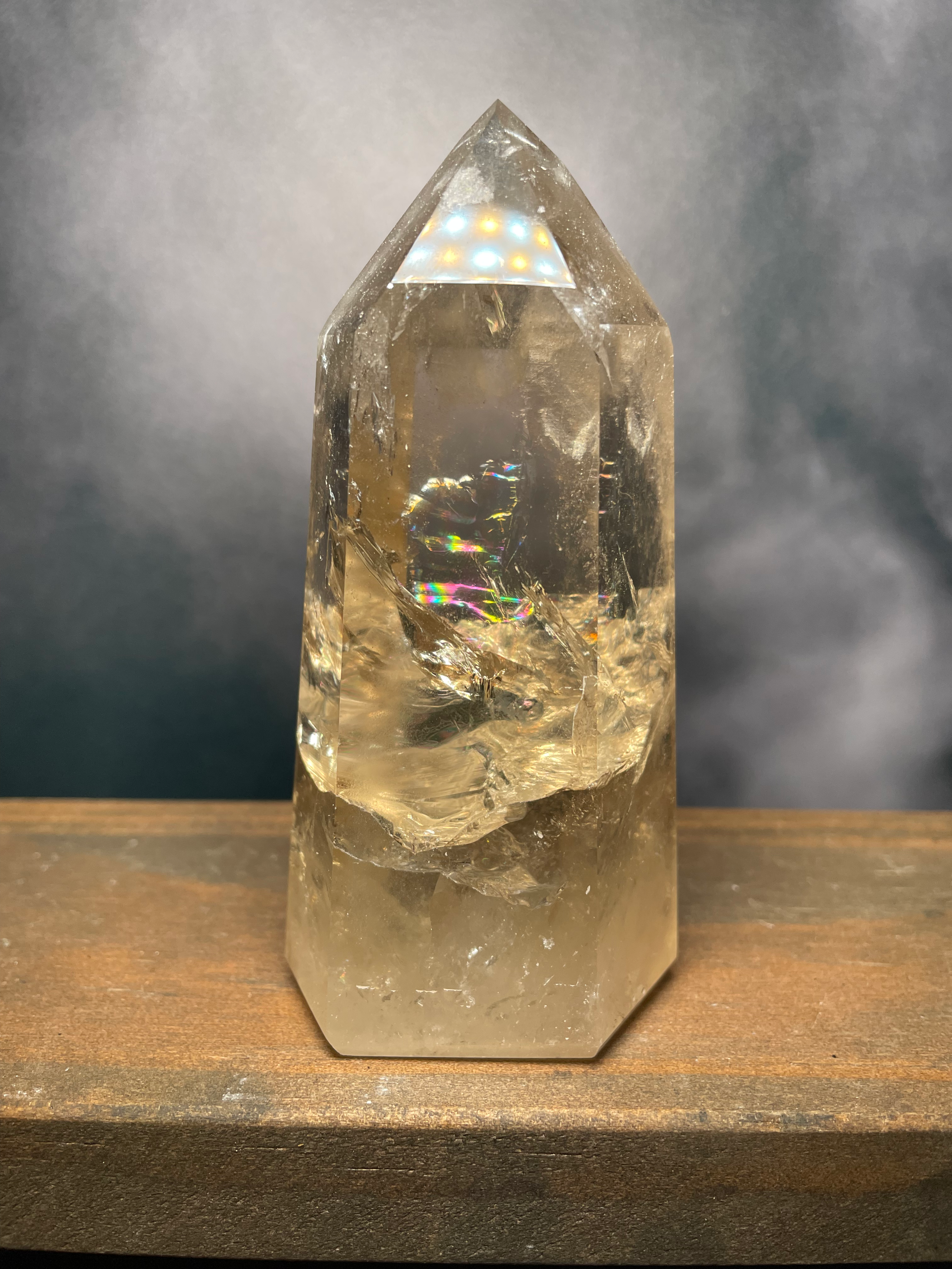 Polished Citrine Tower