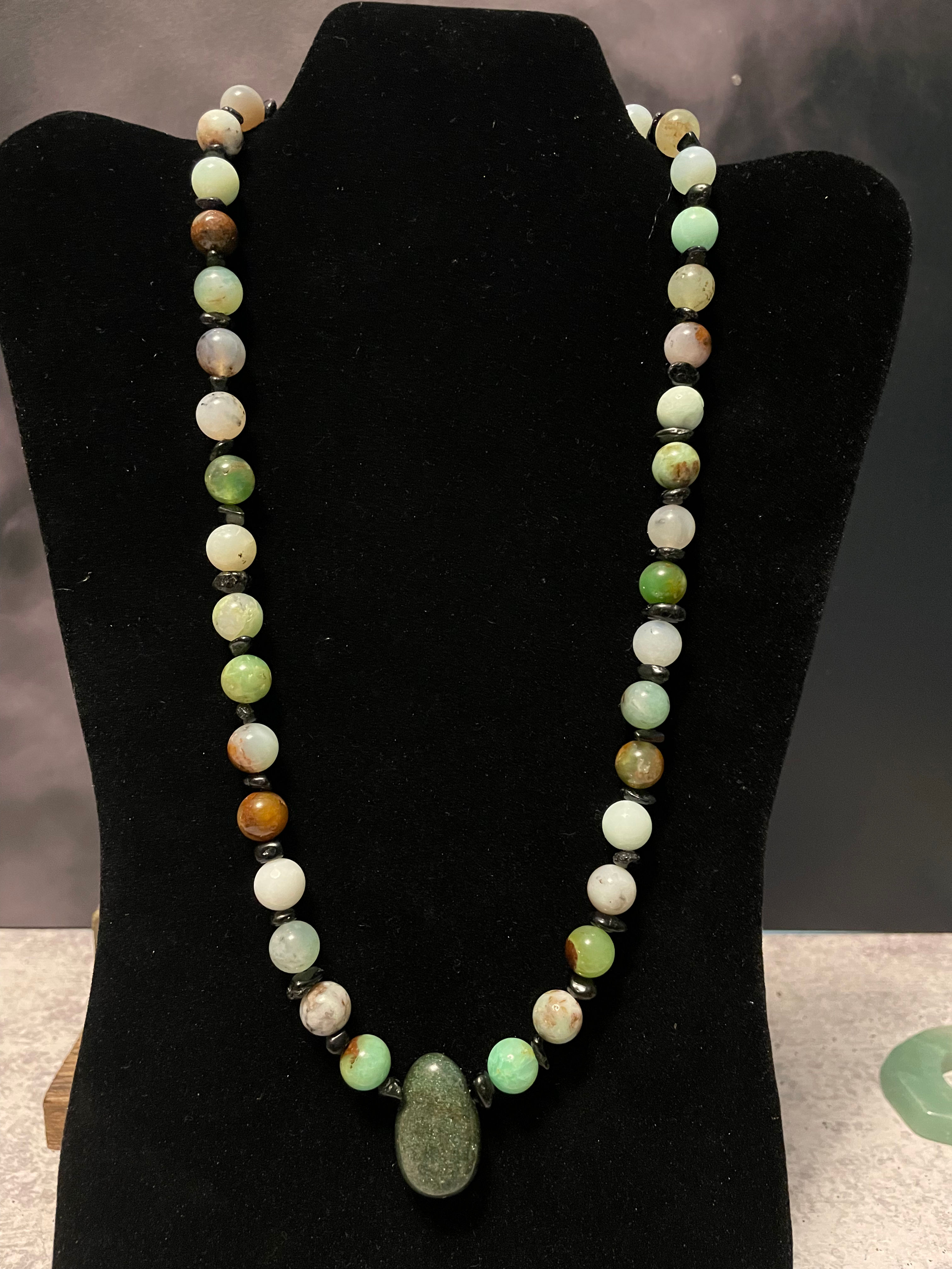 Emotional Healing Balance and Protection Energy Necklace 