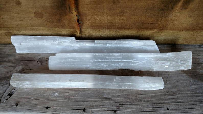 Satin Spar Wands