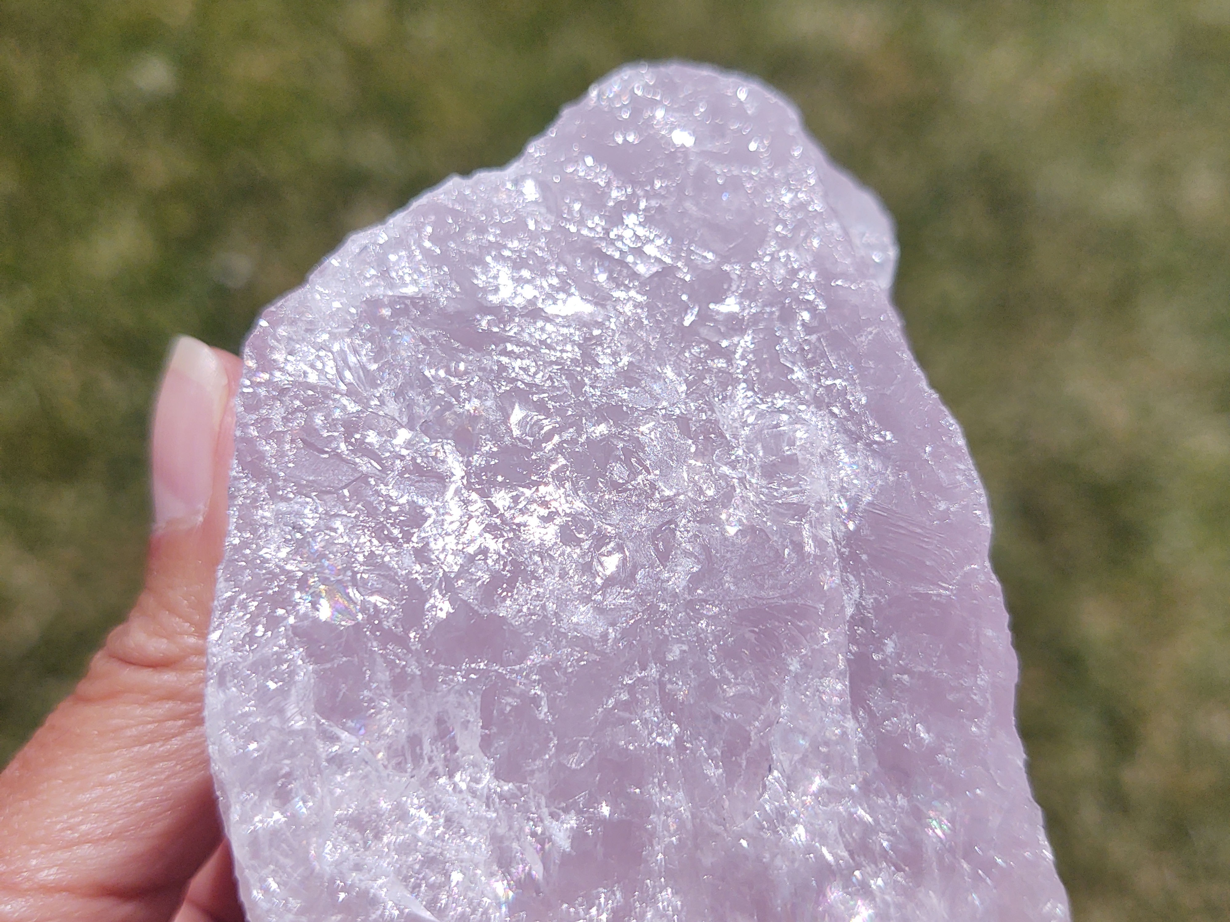 Raw Rose Quartz