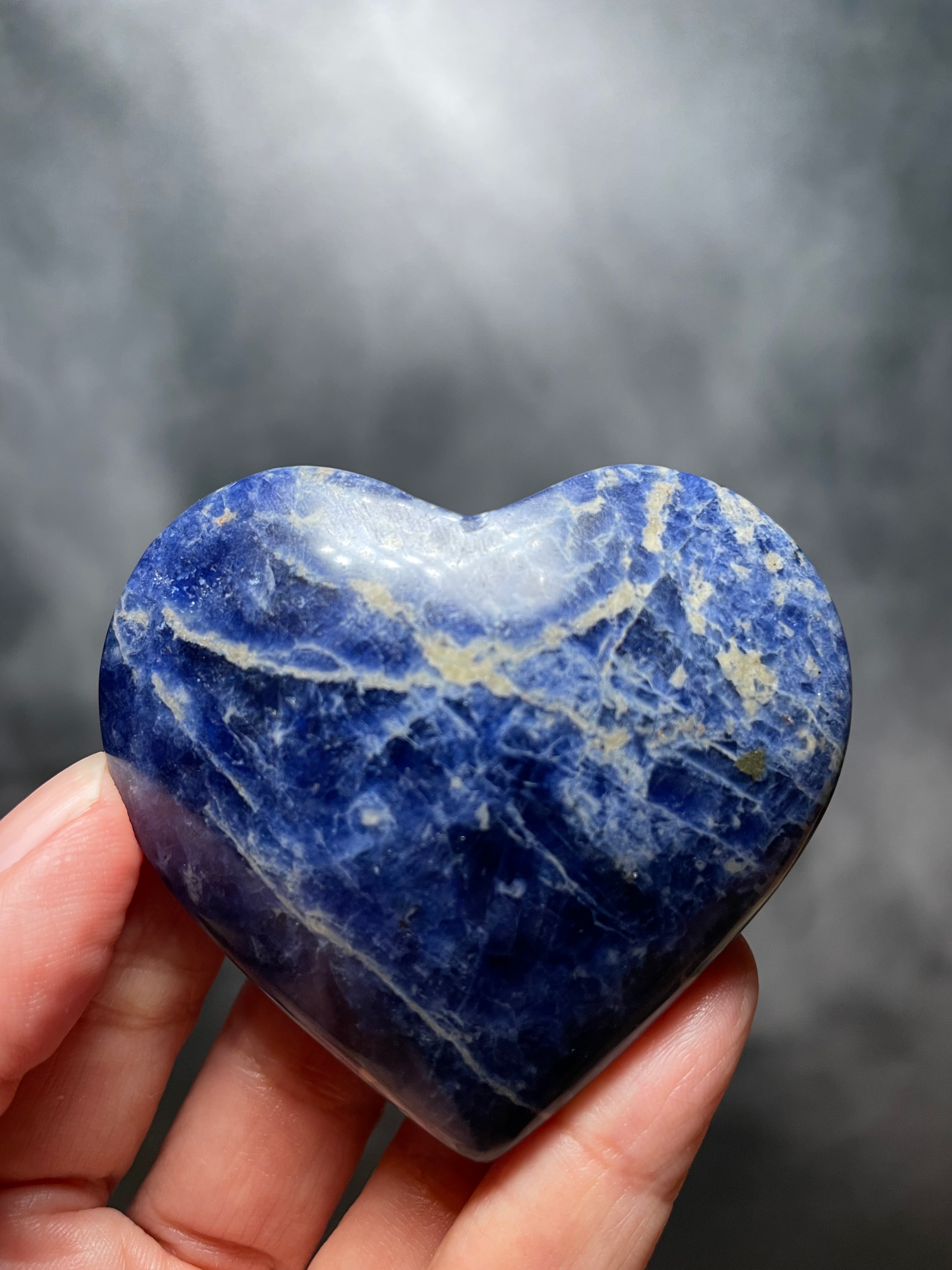 A Grade Sodalite Heart