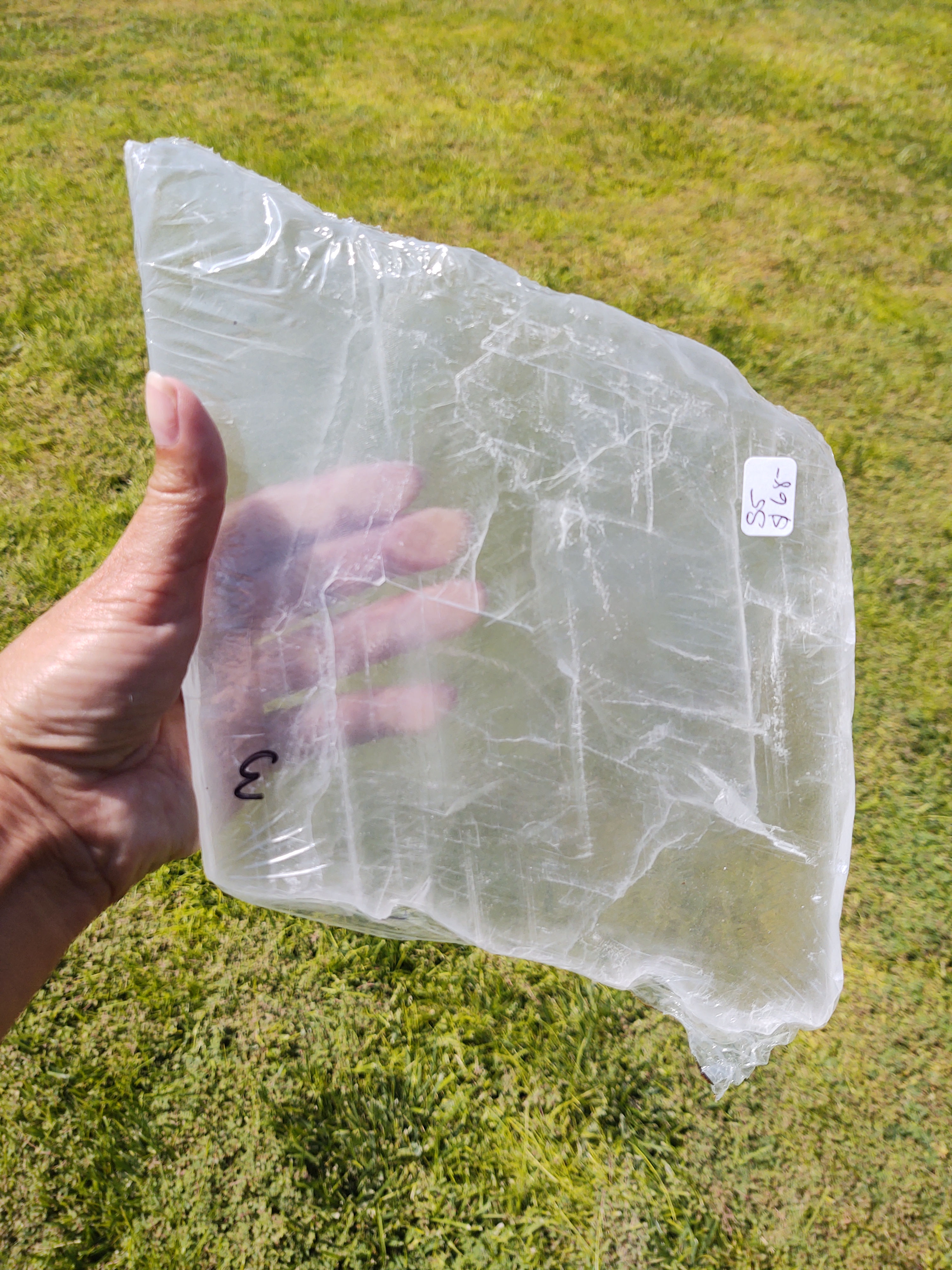 RESERVED FOR JOAN: Selenite Charging Plate