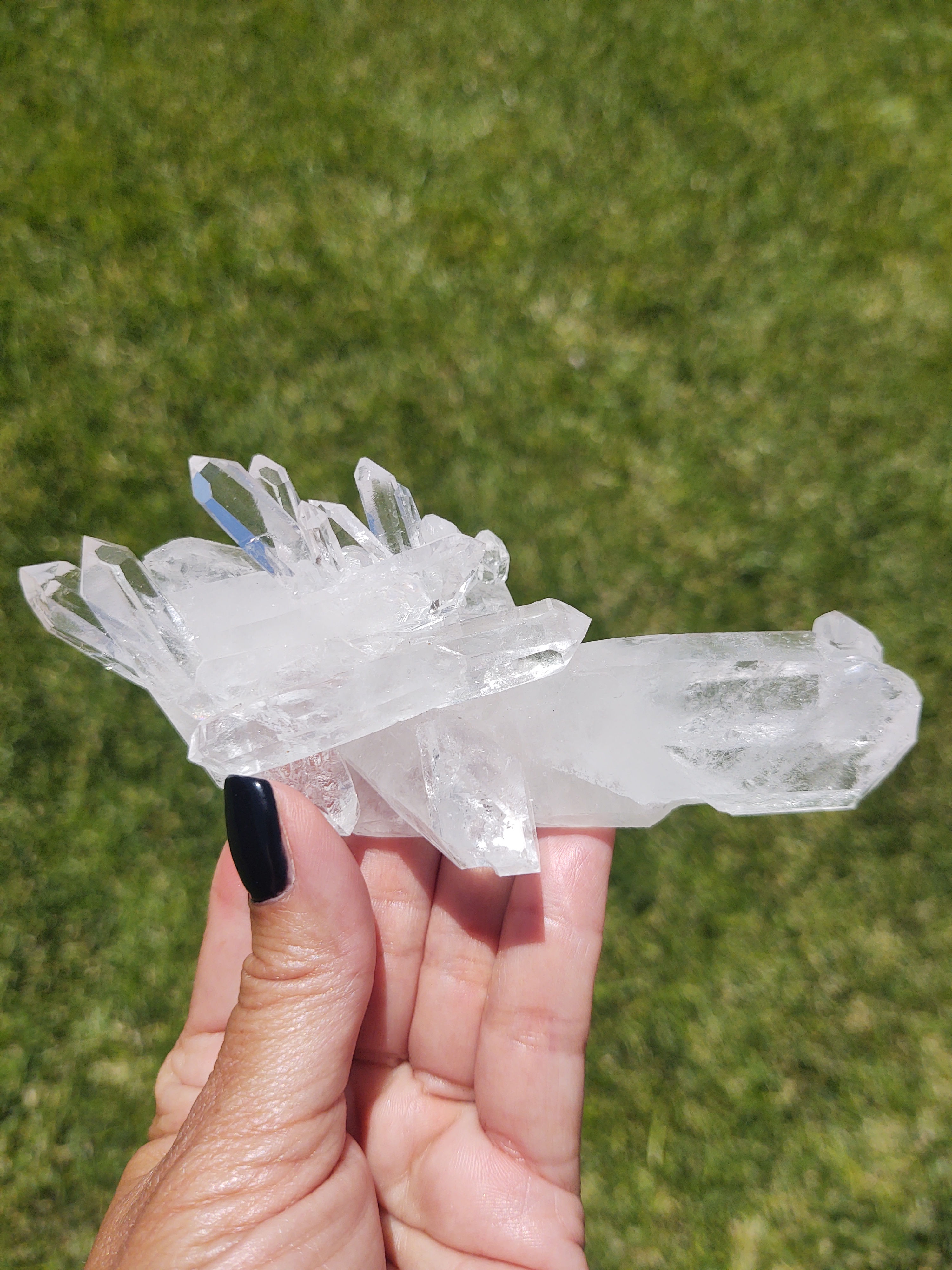 Large AA Grade Clear Quartz Cluster