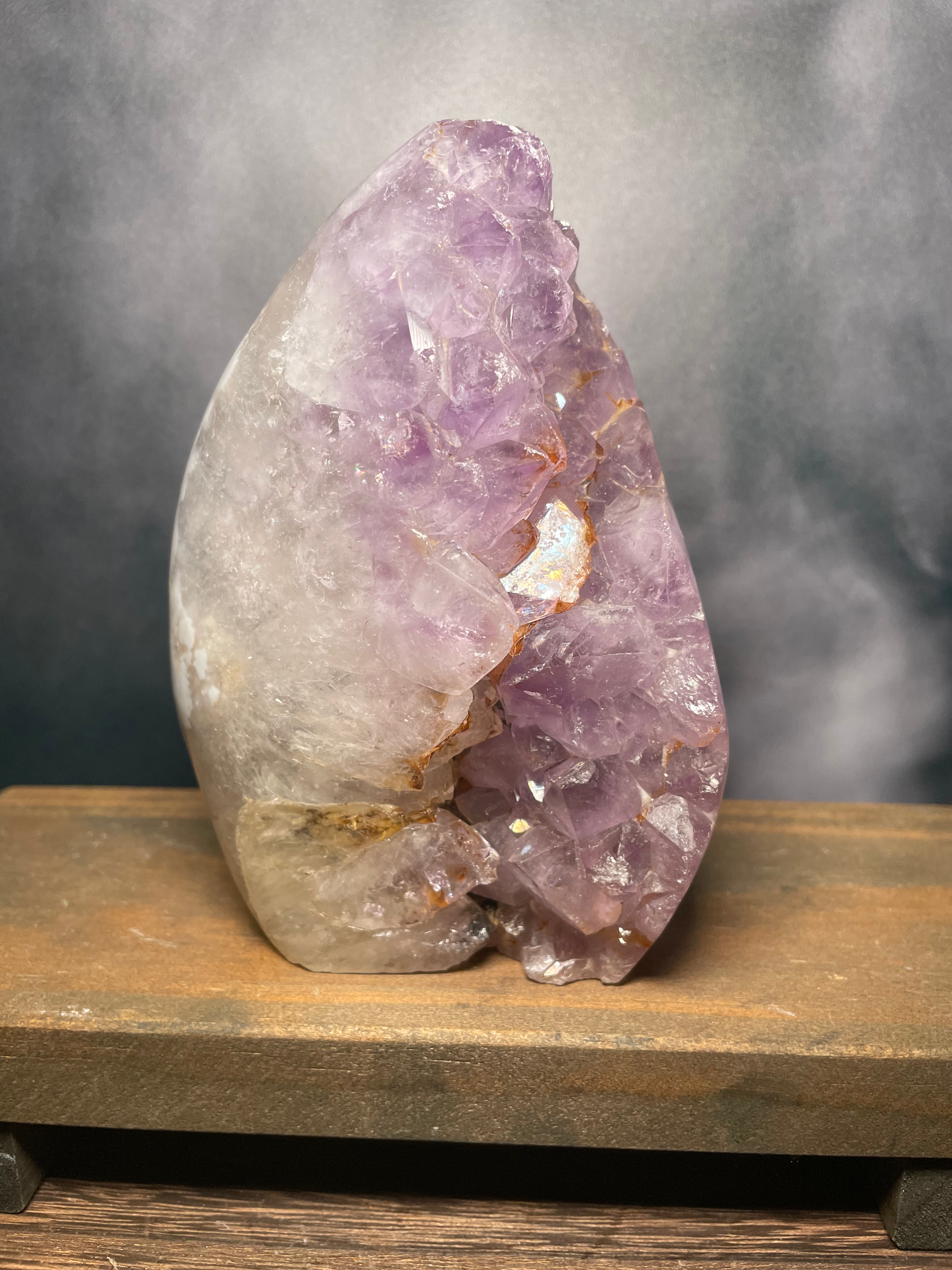 Lavender Amethyst Geode Free Form
