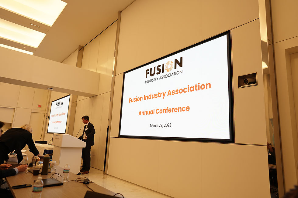 Fusion Industry Association Hosts Second Annual Conference
