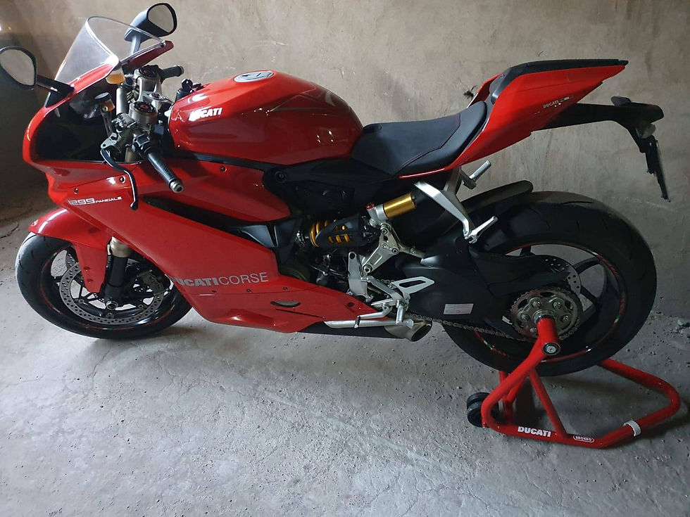 Miniatura: Caballete Moto Monobrazo para Ducati Panigale 1299