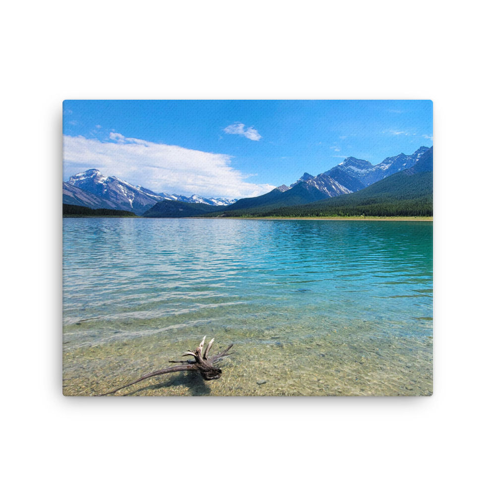 Spray lakes thin canvas 