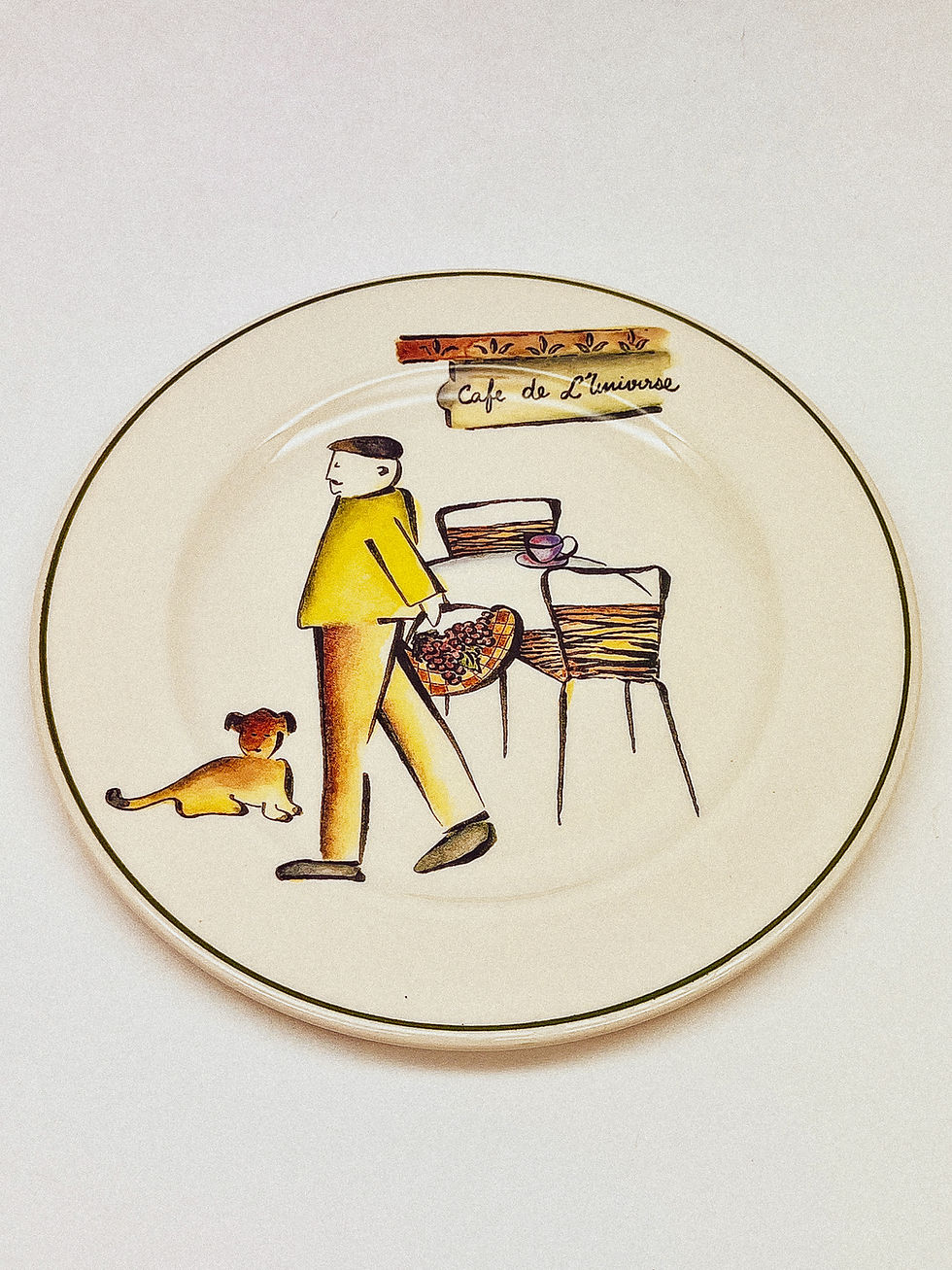 Thumbnail: Vintage Rosanna Import Made in Italy Salad Plates 