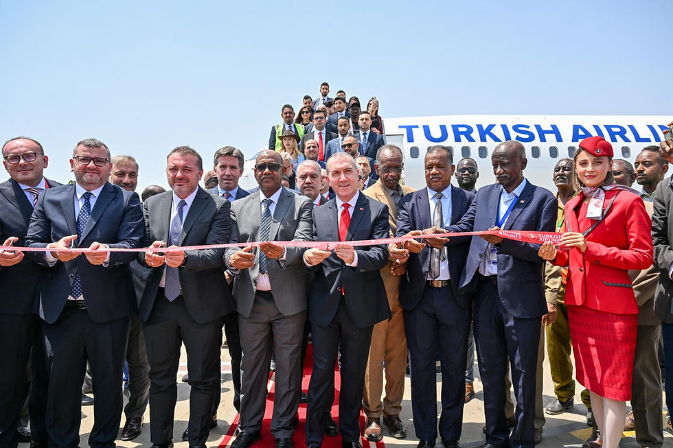 TURKİSH AİRLİNES LANZA VUELOS A PUERTO SUDÁN