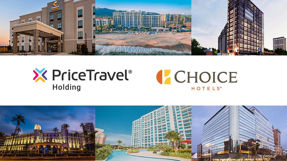 PRICETRAVEL HOLDING Y CHOICE HOTELS INTERNATIONALANUNCIAN ALIANZA ESTRATÉGICA PARA POTENCIAR LADISTRIBUCIÓN GLOBAL