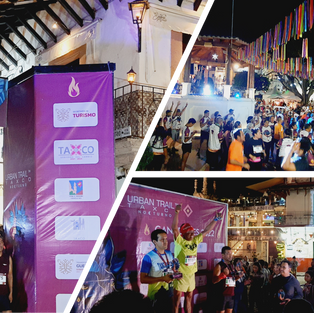 VIVE LA ADRENALINA DE URBAN TRAIL NOCTURNO EN TAXCO
