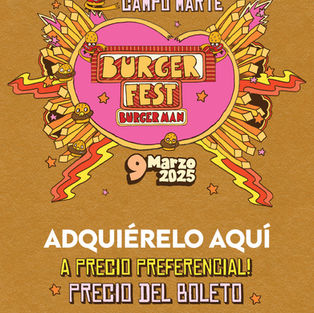 ¡TURIBUS TE LLEVA AL BURGER FEST 2025 ESTE 9 DE MARZO!