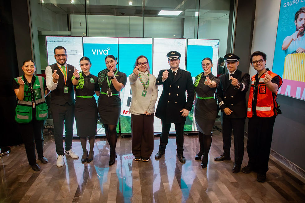 NUEVO LEÓN FORTALECE SU CONECTIVIDAD A TRAVÉS DE VIVA CON LA NUEVA RUTA DIRECTA A NUEVA YORK