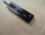 Cutout for the rosette of the soundboard with à tool easy to do
