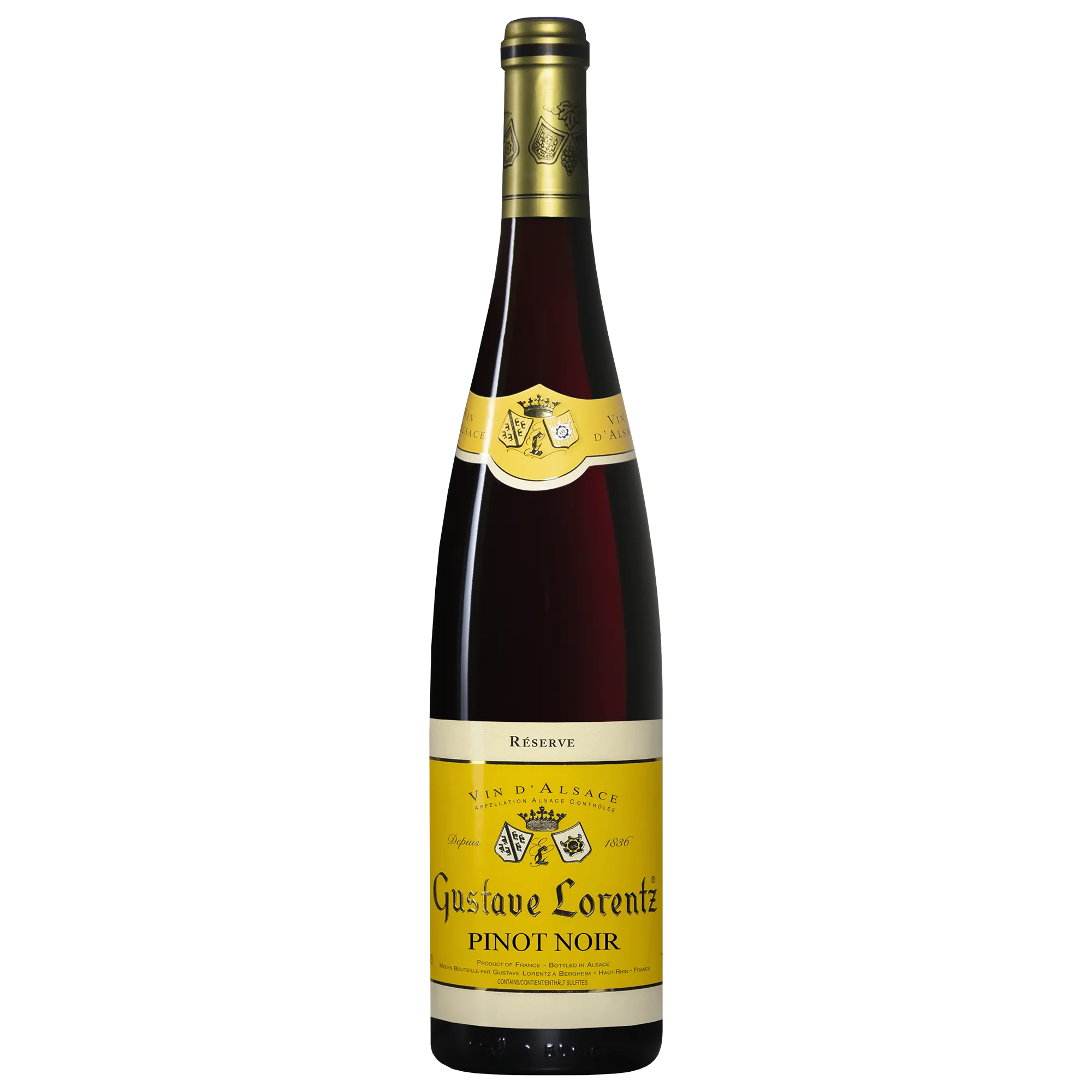 Gustave Lorentz Réserve Pinot Noir Vin D'Alsace AOC | Gustave