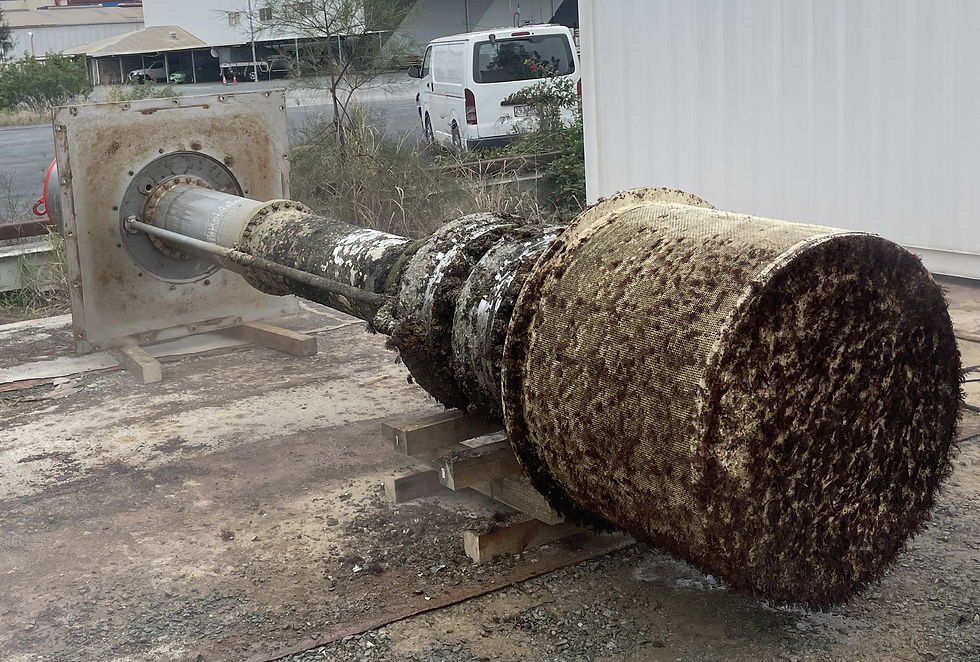 Before: Vertical Turbine Fire Water Pump Overhaul