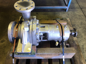 Bitumen Plant Hot Oil Pump Overhaul