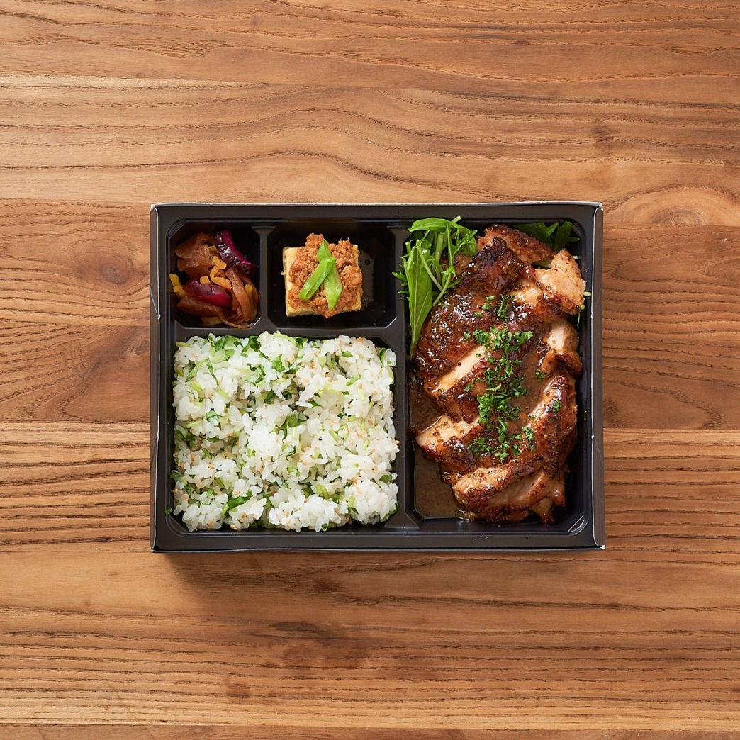 麹漬け鶏のハニーマスタードステーキ御膳