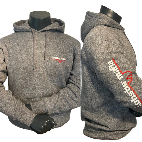 Lobster Mafia Salt & Pep Logo/Sleeve Stanfields Heritage Fleece Hoodie