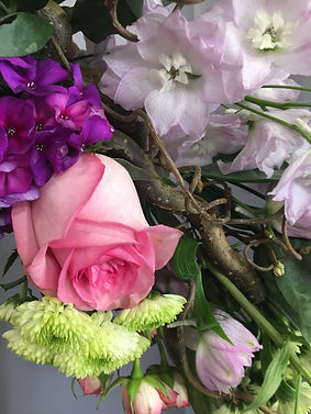 Fleurs sur tortueux