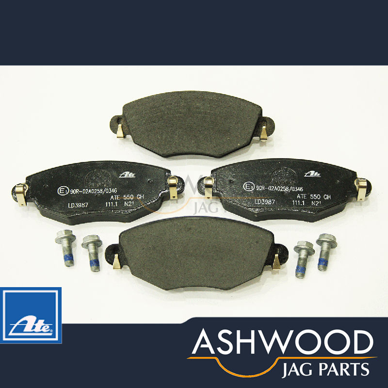 Front Brake Pad Set Jaguar X-Type (2001-10) ATE Ceramic - C2S52079