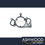 Thumbnail: Water Pump Gasket (0.4mm) Jaguar S-Type V8 (1999-2008) - AJ88922
