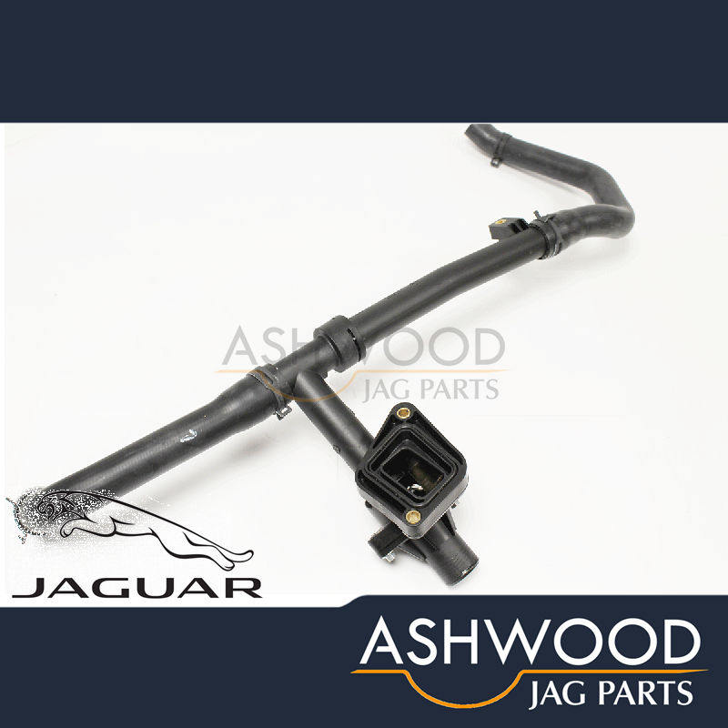 Radiator Top Hose (inc. Thermostat) Jaguar X-Type 2.0 2.1 2.5 3.0 V6 (2001-10) JAGUAR - C2S43430