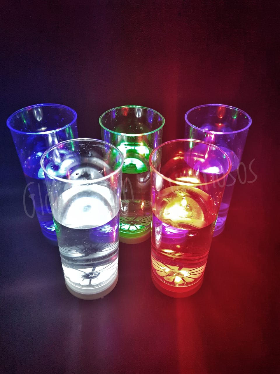 Miniatura: Vaso de Plastico con luz Led