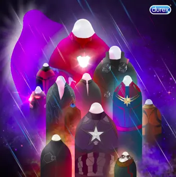 AJ Marketing - Top 11 Marketing Trends in Vietnam for 2022 - Durex' Vietnam Poster inspired by Avengers End Game