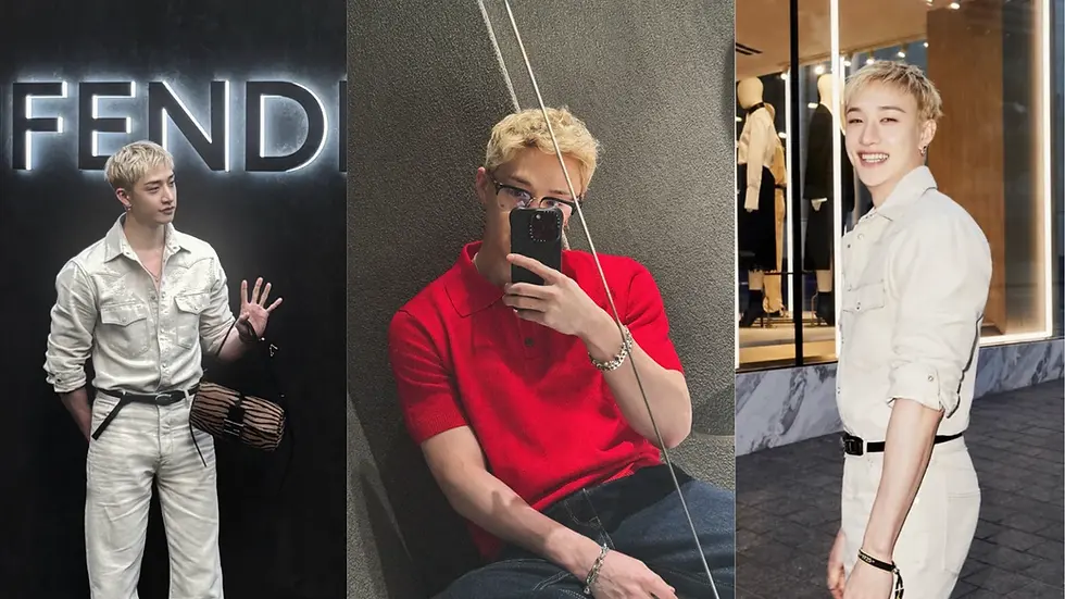 AJ Marketing - Top 17 Luxury Brand Collaborations with K-Pop Idols (2026) - Bang Chan x Fendi