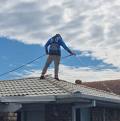 soft washing roof near Brisbane