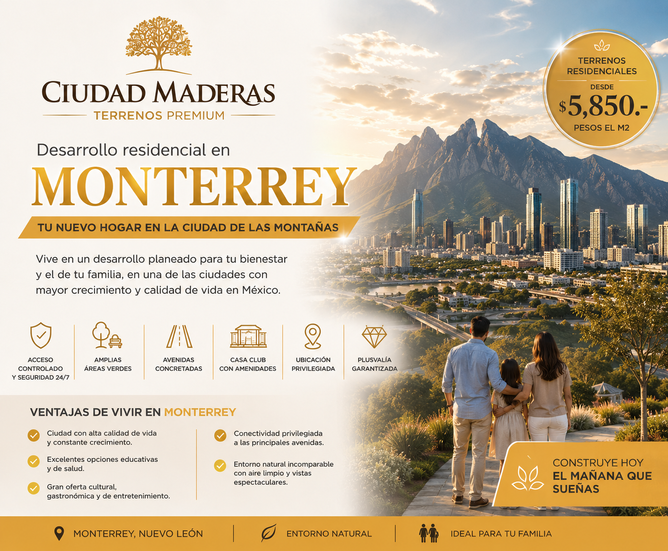 Terrenos en venta en Monterrey
