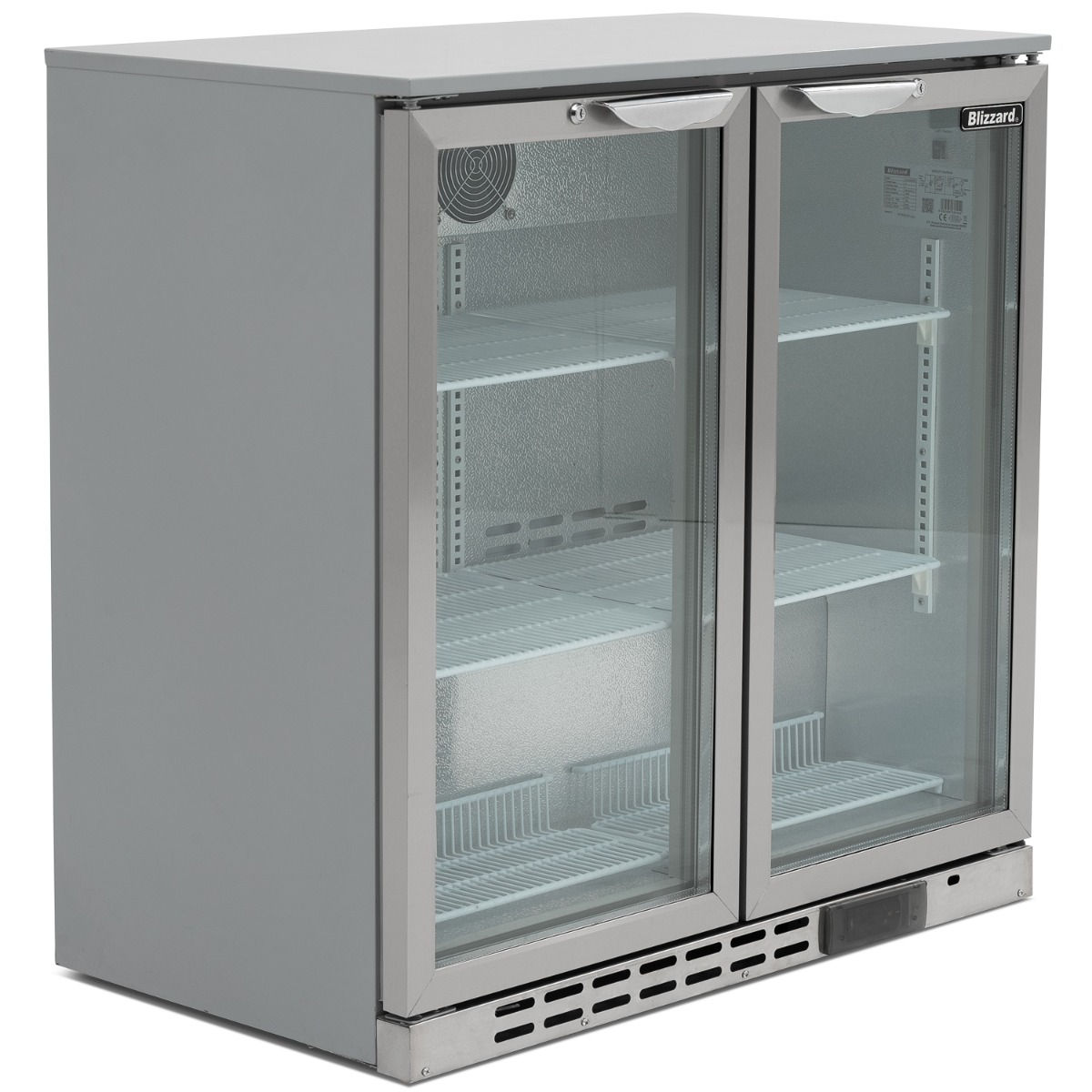 Double Door SS Bar Bottle Cooler (202 Bottles)