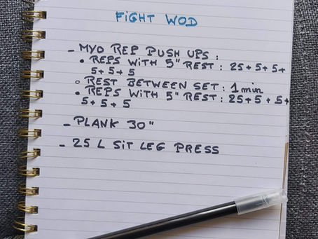 01/06/2020 - FIGHT WOD