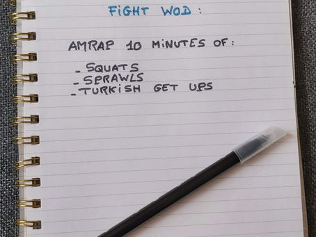04/06/2020 - FIGHT WOD