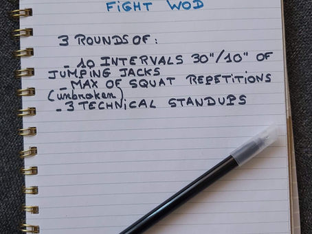 29/05/2020 - FIGHT WOD