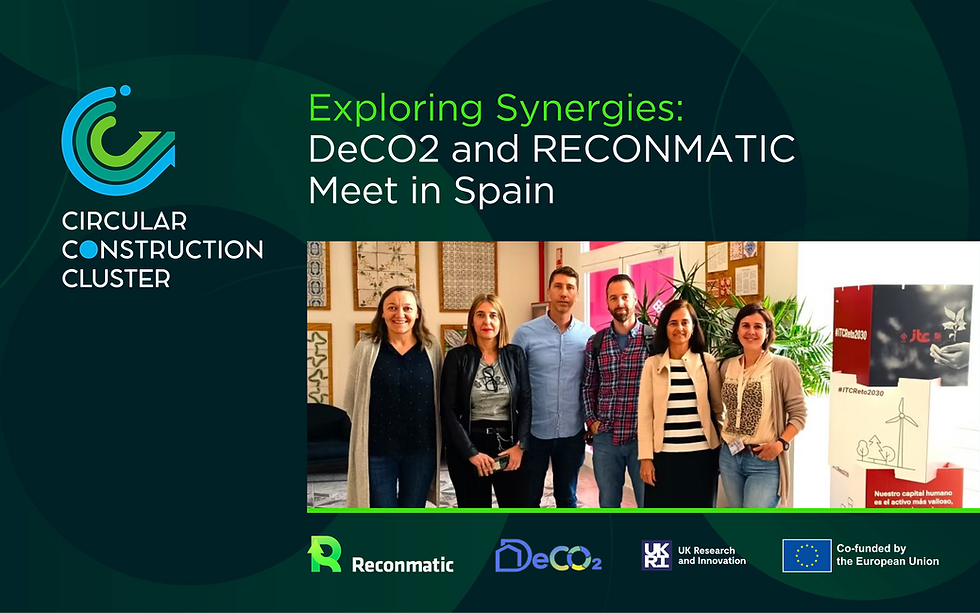 Exploring Synergies: DeCO2 and RECONMATIC Meet in Spain