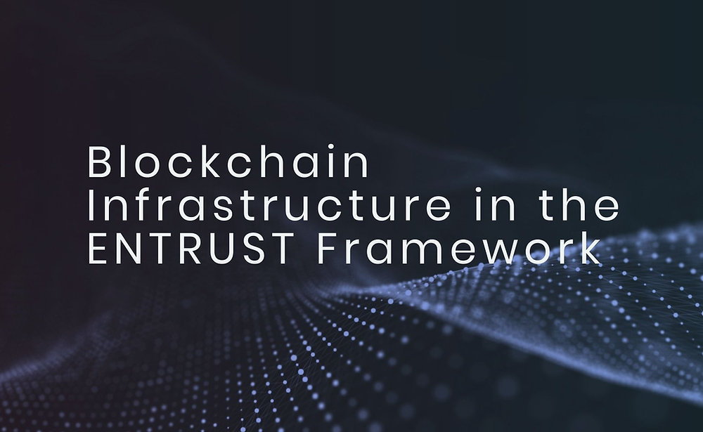 Introducing Blockchain Infrastructure in the ENTRUST Framework