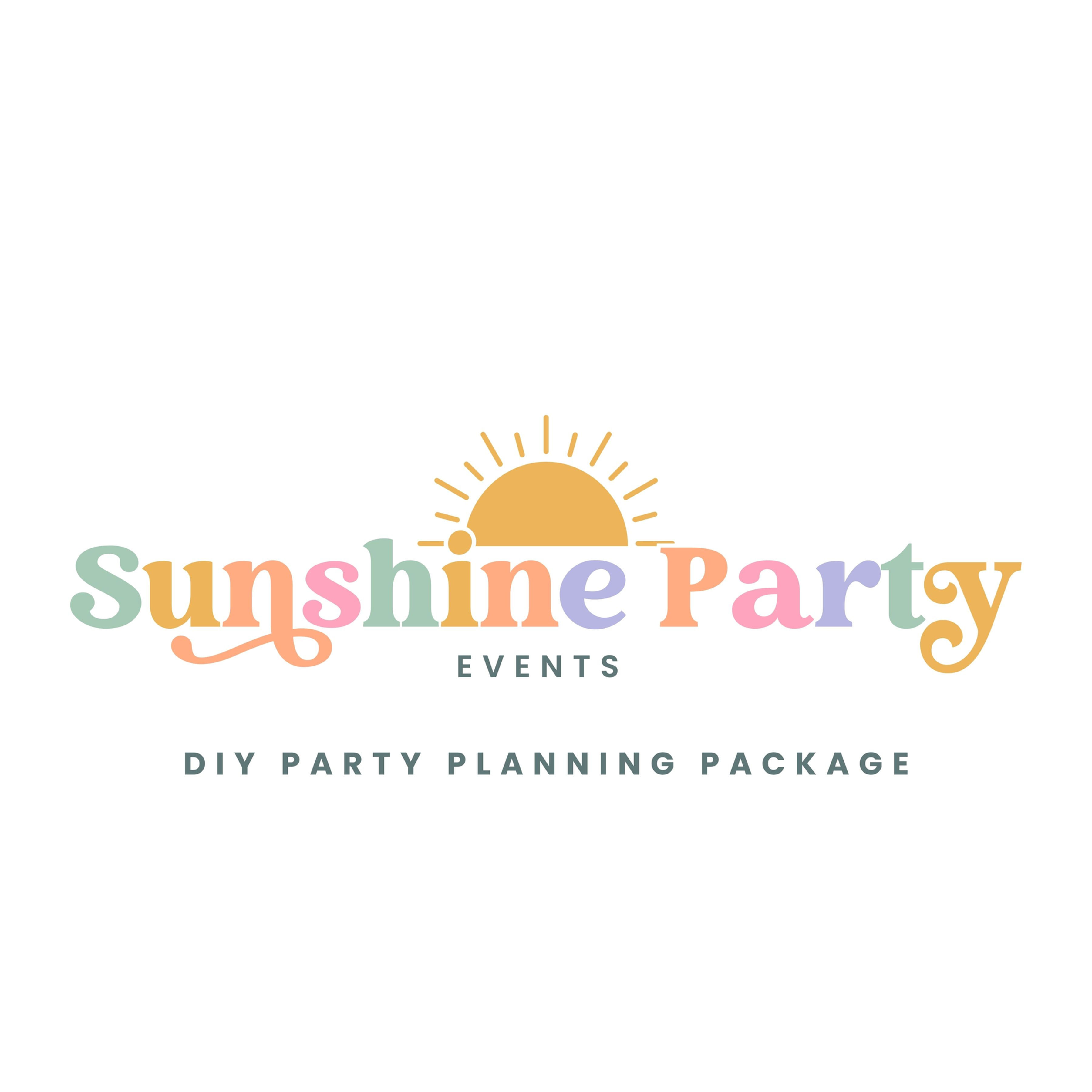 Sunshine DIY Party Planning Package